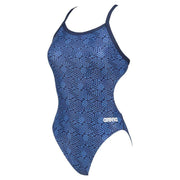 WOMEN'S KIKKO CHALLENGE BACK ONE-PIECE - NAVY - OntarioSwimHub